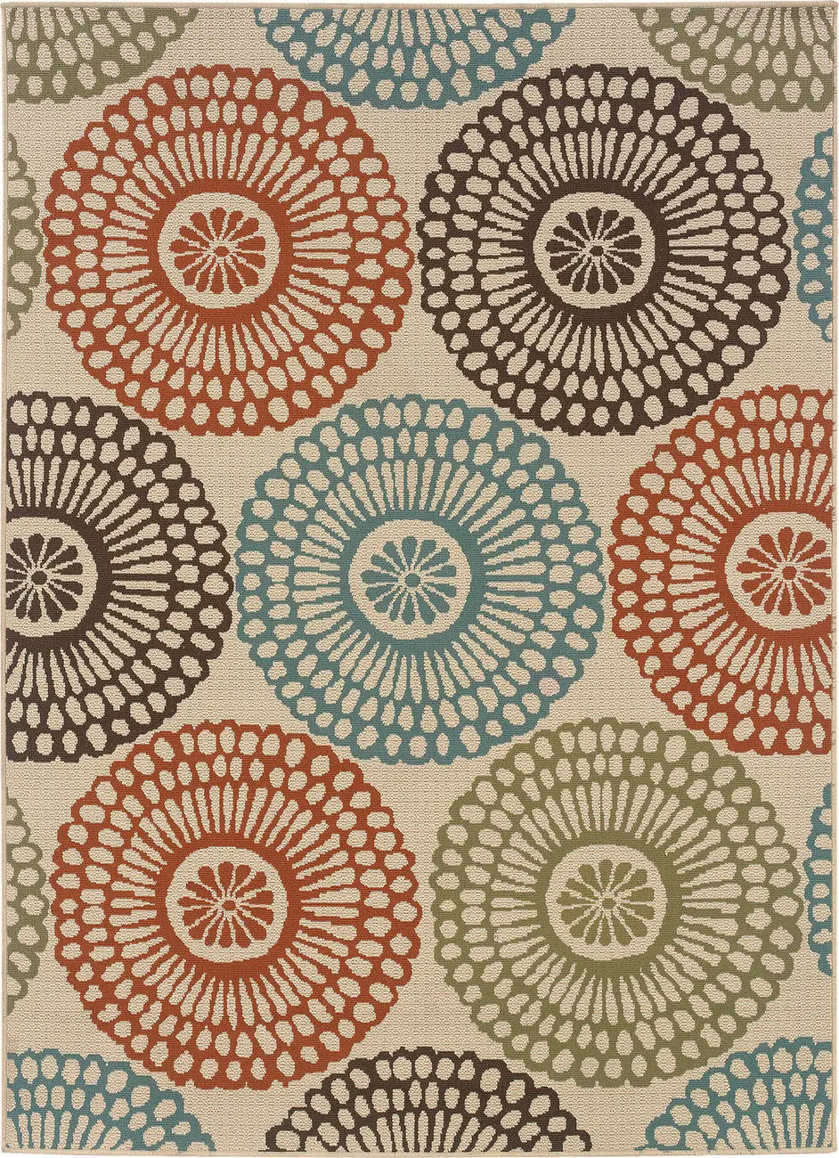 Modern Loom Montego 7310_697J6 Beige Outdoor Rug