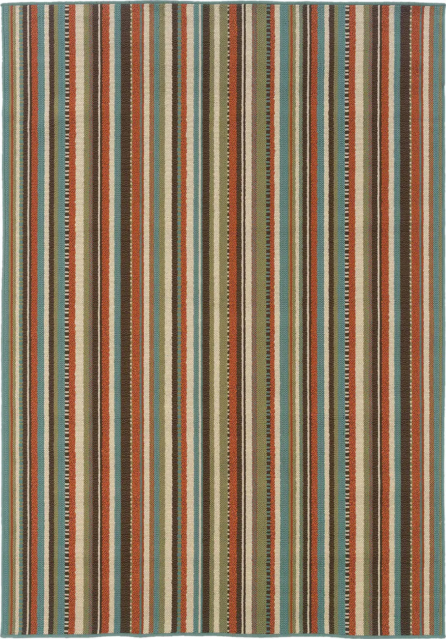 Modern Loom Montego 7310_6996C Green Outdoor Rug