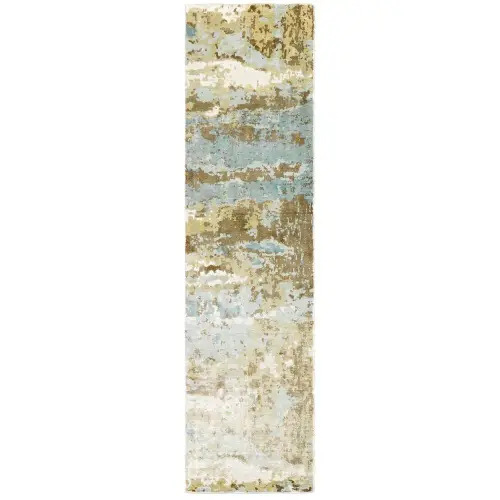 Formations Blue Rug
