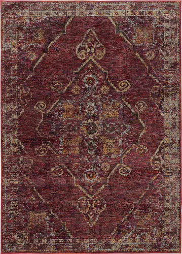 Modern Loom Andorra 7310_7135E Red Rug Product Image
