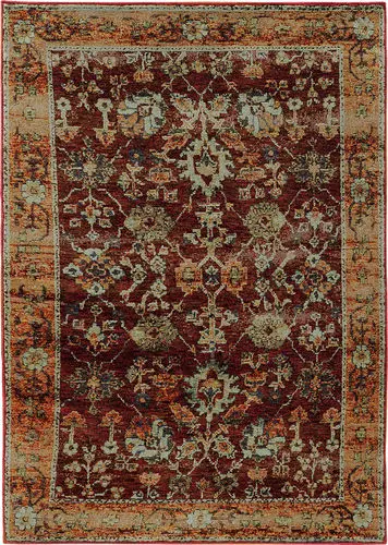 Modern Loom Andorra 7310_7154A Red Rug Product Image