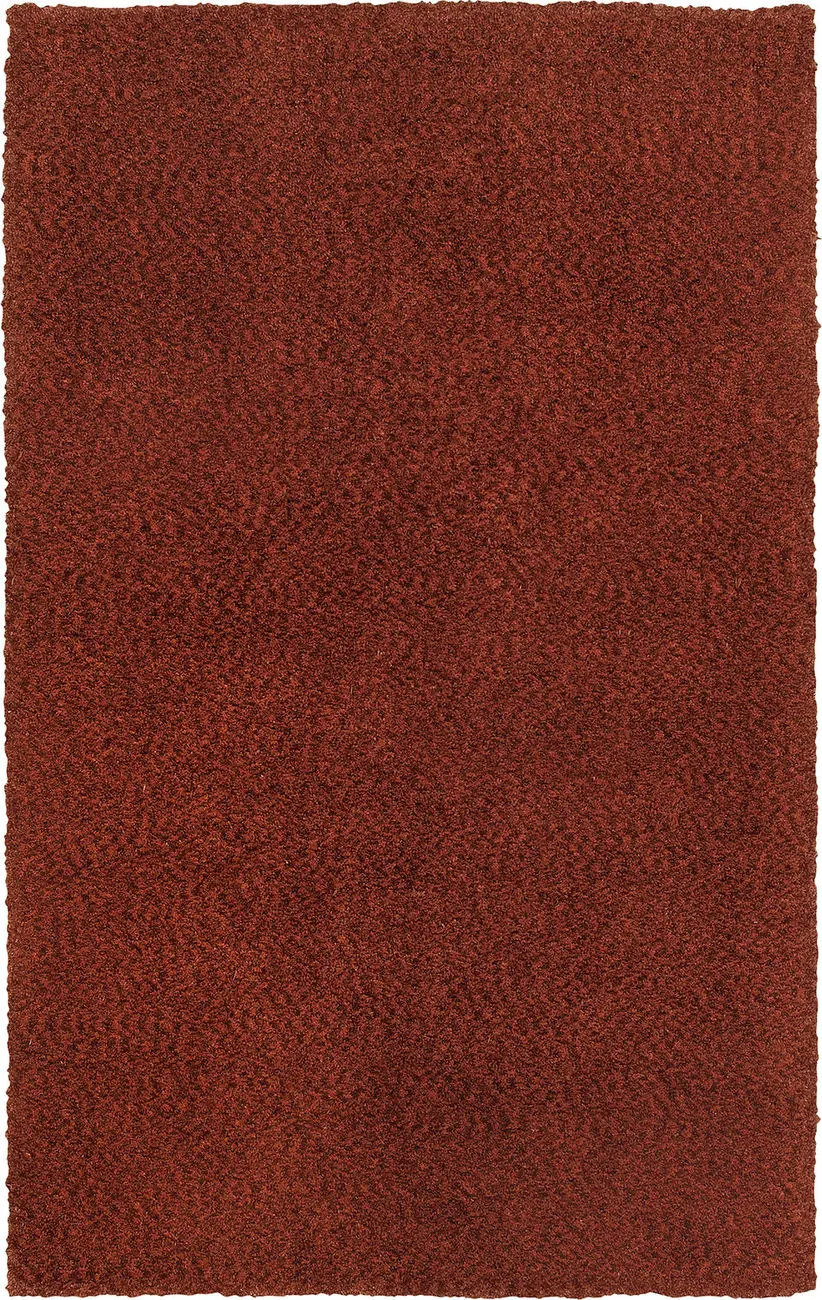 Modern Loom Heavenly 7310_73406 Red Shag Rug