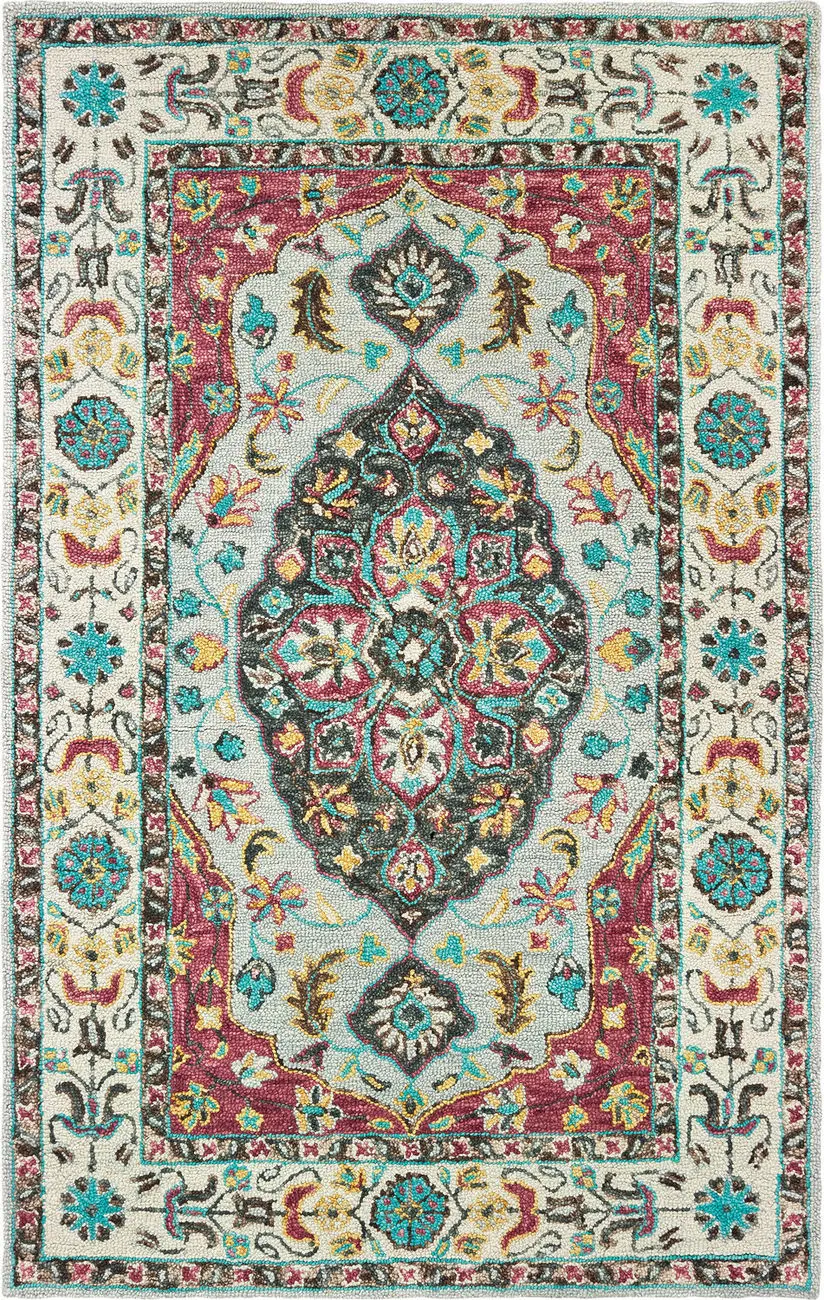 Modern Loom Zahra 7310_75504 Grey Traditional Rug