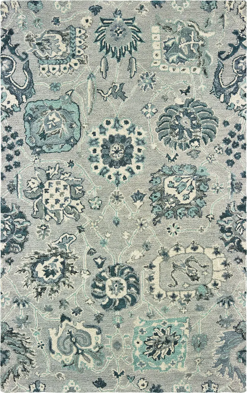 Modern Loom Zahra 7310_75508 Grey Abstract Rug
