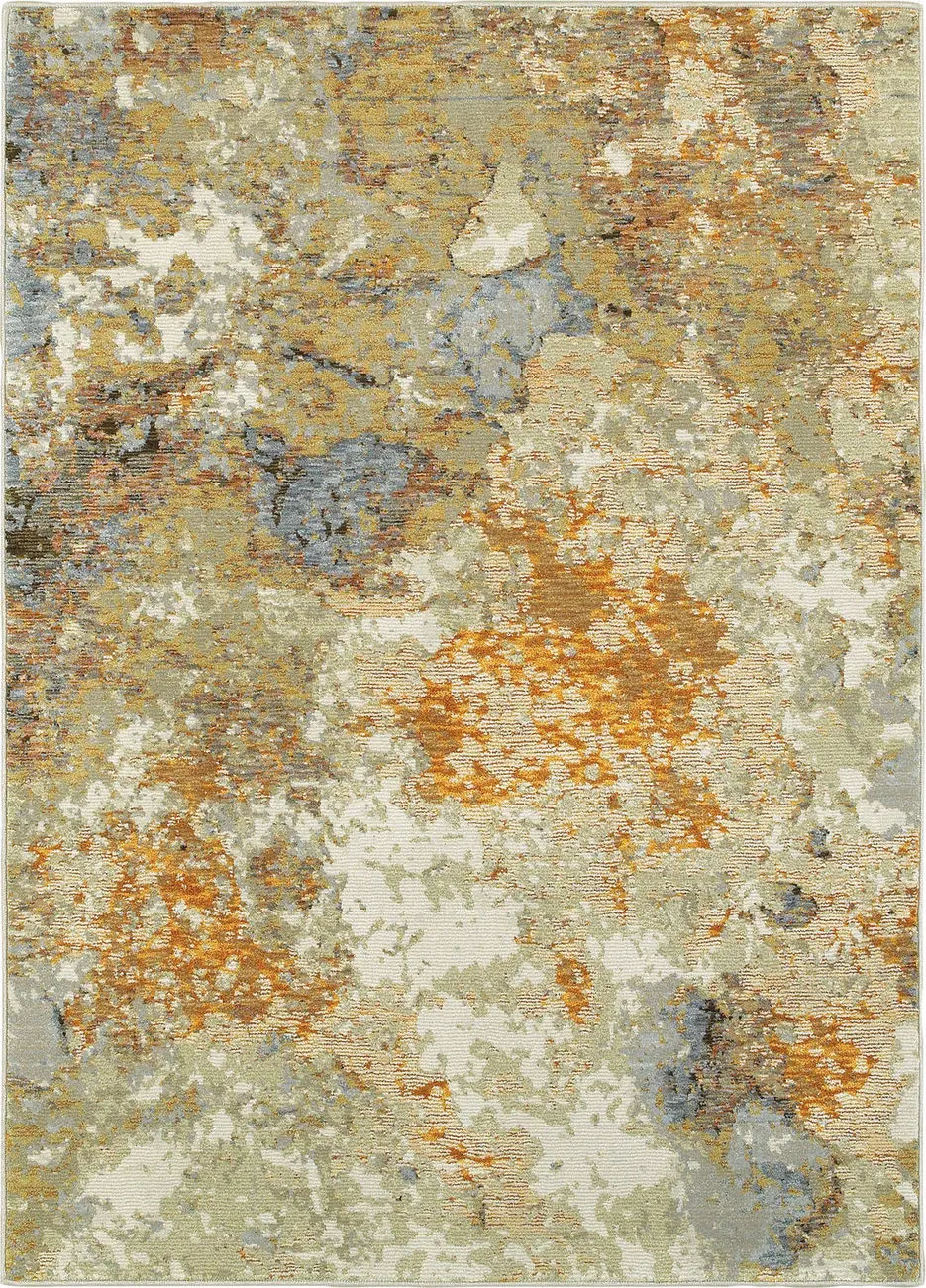 Modern Loom Evolution 7310_8031B Gold Rug