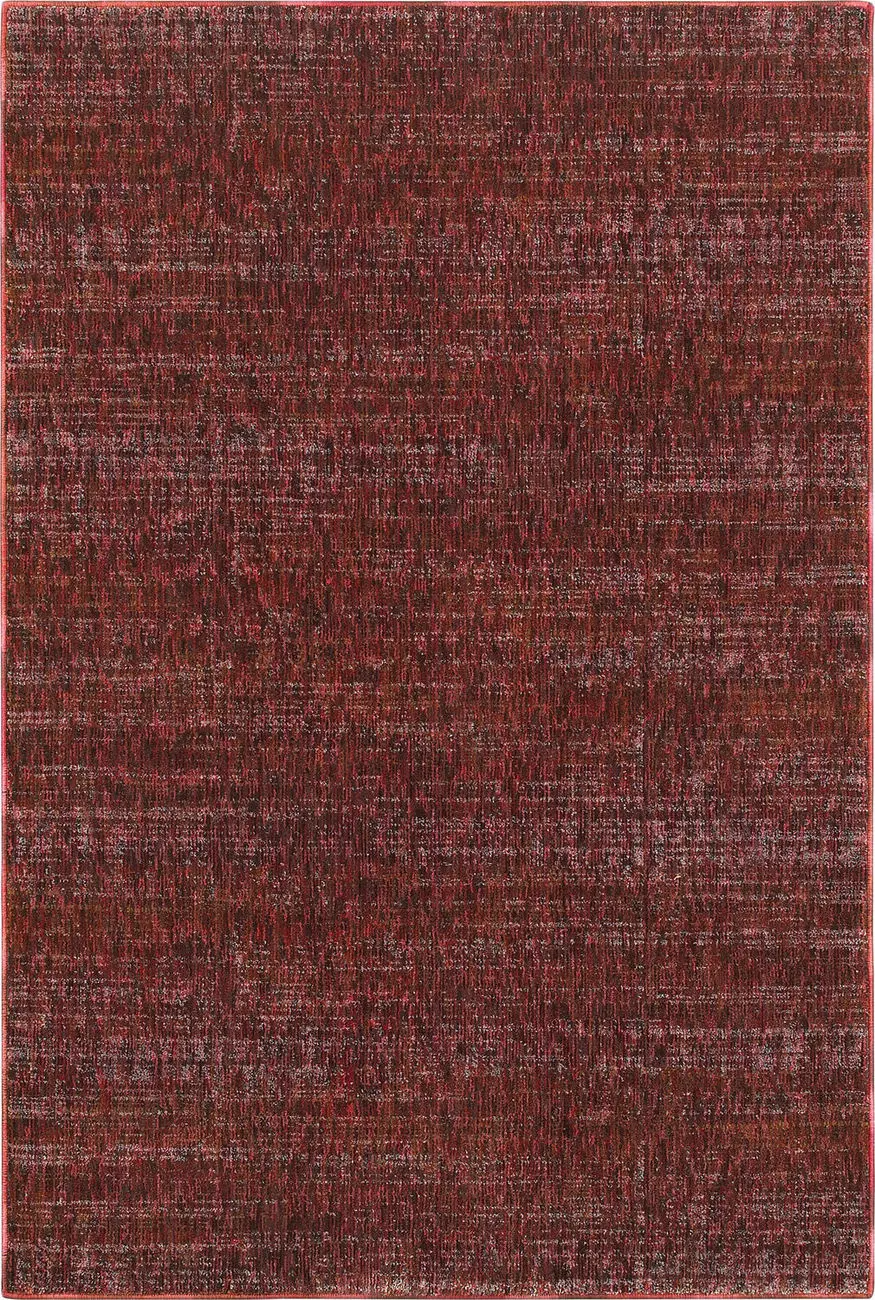 Modern Loom Atlas 7310_8033K Red Abstract Rug