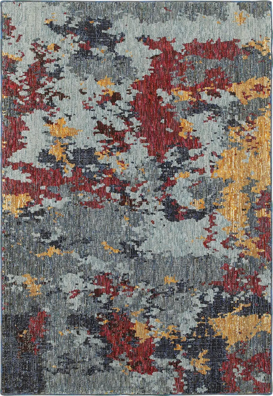 Modern Loom Evolution 7310_8036C Blue Rug