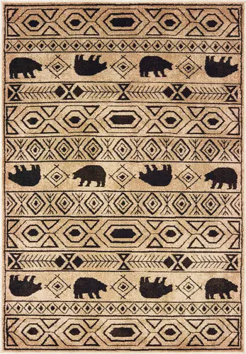 Modern Loom Woodlands 7310_9651A Ivory Traditional Rug
