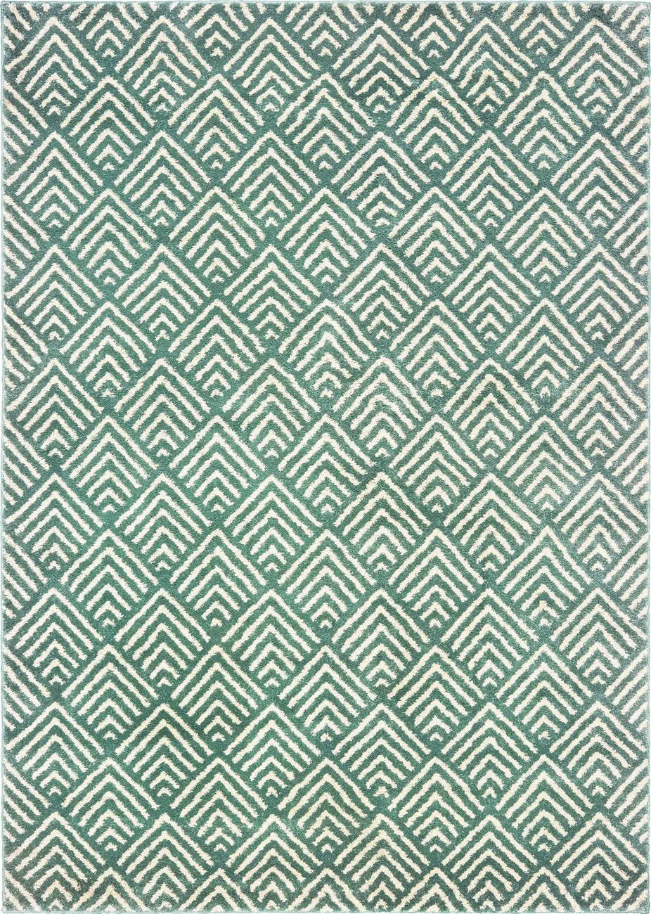 Modern Loom Carson 7310_9667C Blue Abstract Rug