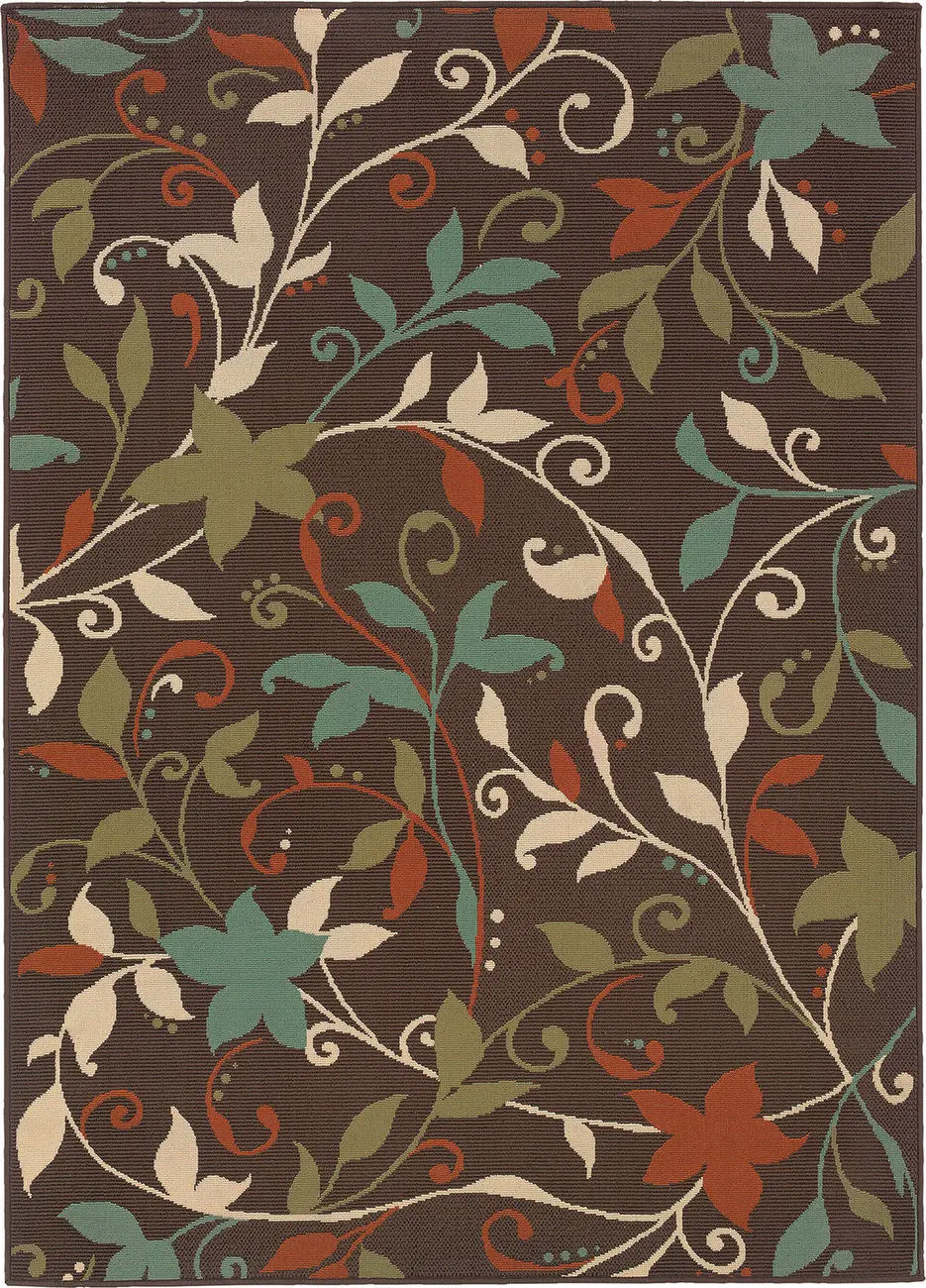 Modern Loom Montego 7310_967X6 Brown Outdoor Rug