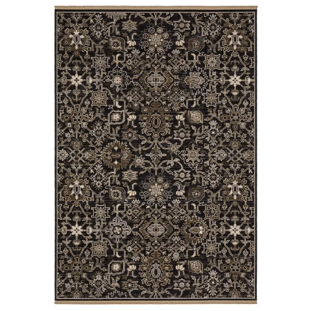 Acacia Black Rug