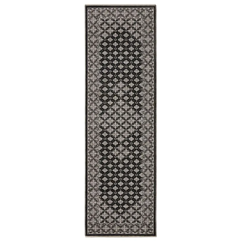 Chamberlain Black Rug