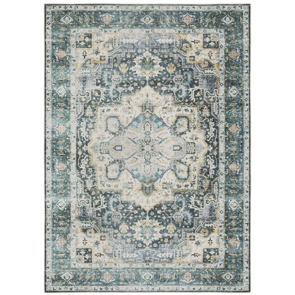 Charleston Blue Rug