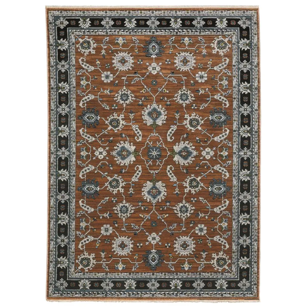 Keira Rust Rug
