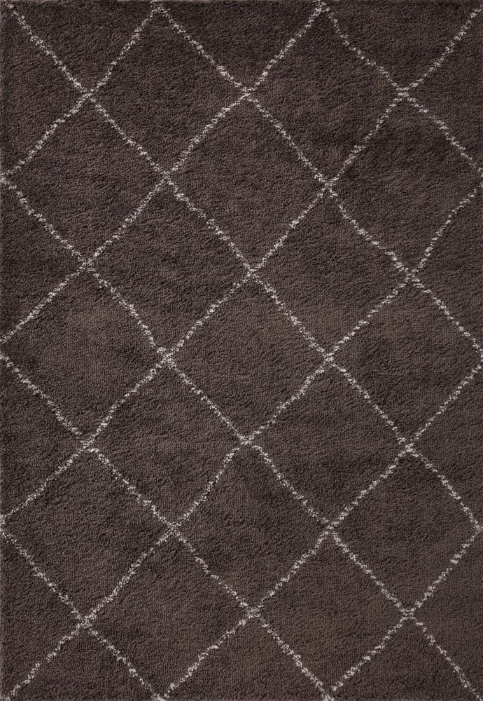 Loloi Bliss Shag Brown Rug Product Image
