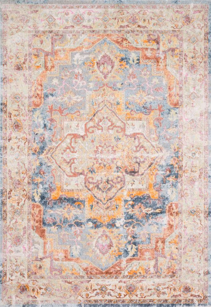 Loloi Clara Orange Rug Product Image