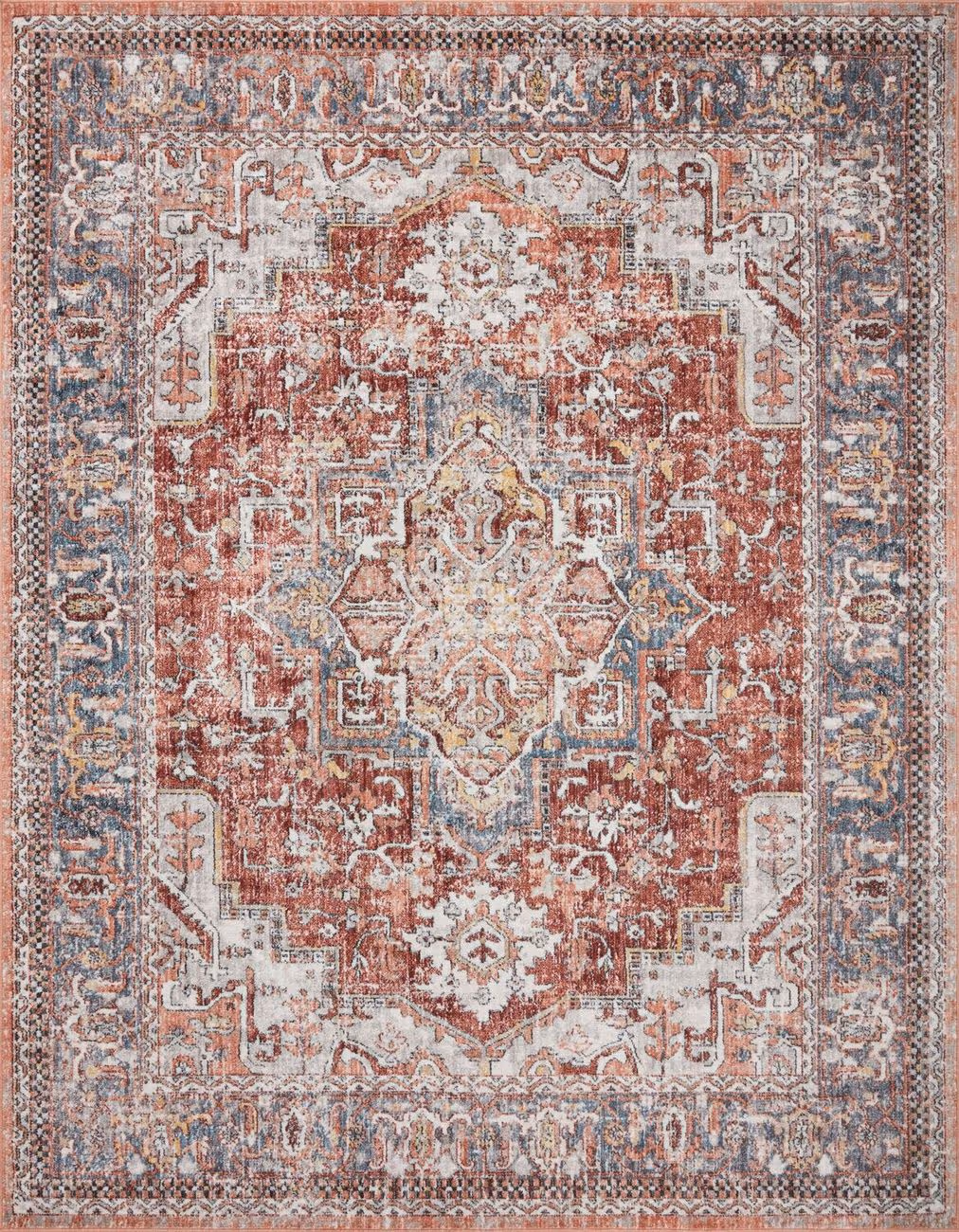 Loloi Cassandra Red Rug