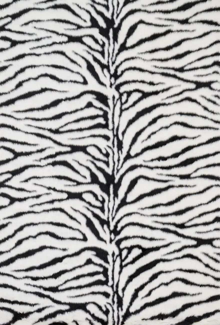 Danso Shag DA-01 Zebra Shag Patterned Rug