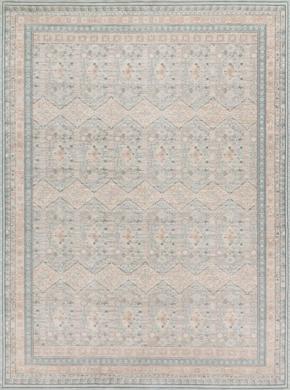 Ella Rose EJ-03 Mist / Stone Traditional Rug