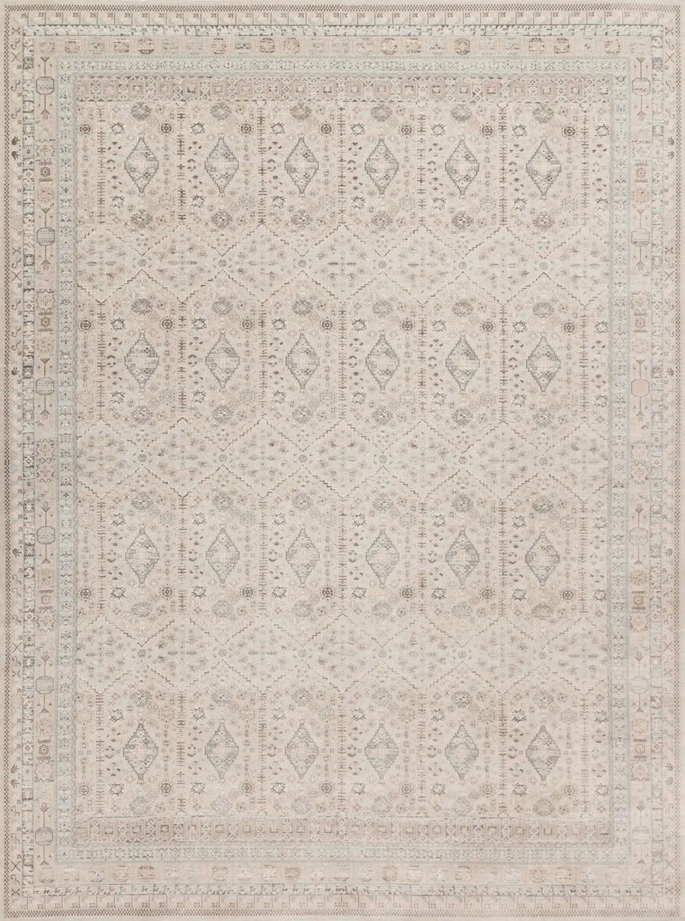 Ella Rose EJ-03 Stone / Stone Traditional Rug