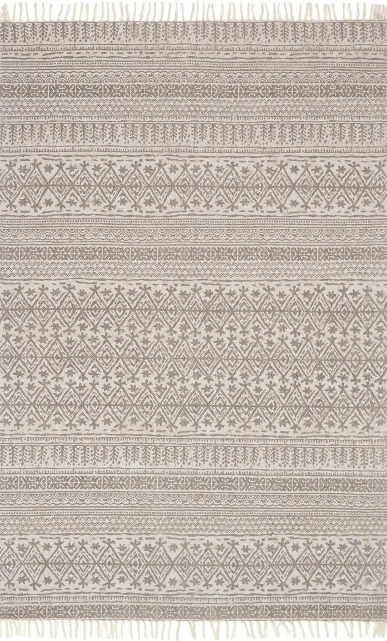 June JE-01 Beige Cotton Rug