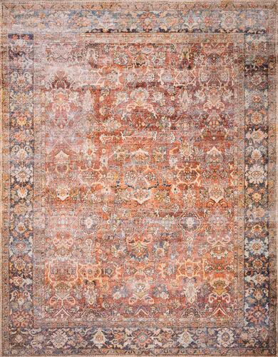 Loloi Layla Orange Rug Product Image