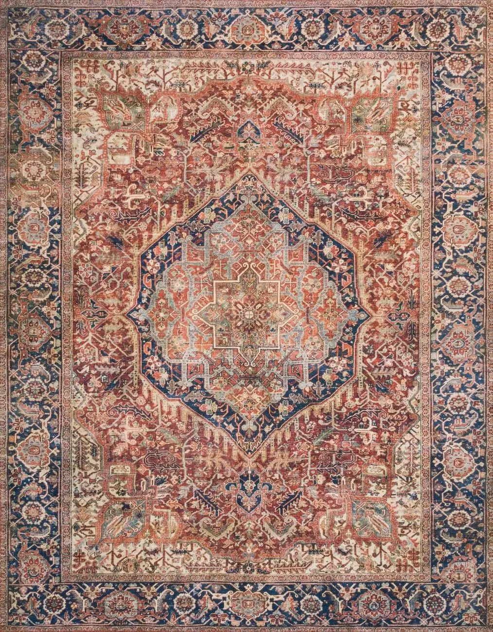 Layla Red Rug