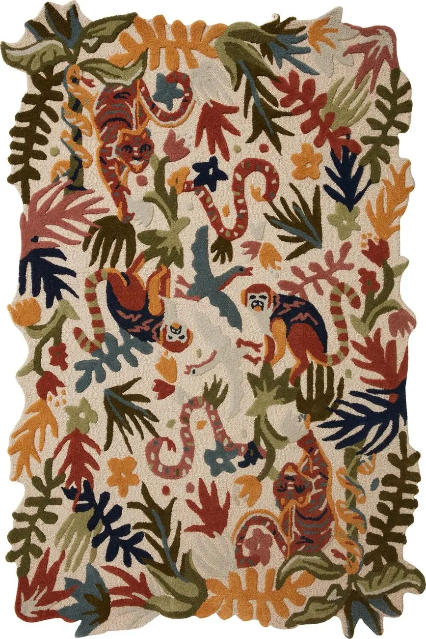 Optimism OPT-01 Multi-Colored Hand Tufted Wool Rug