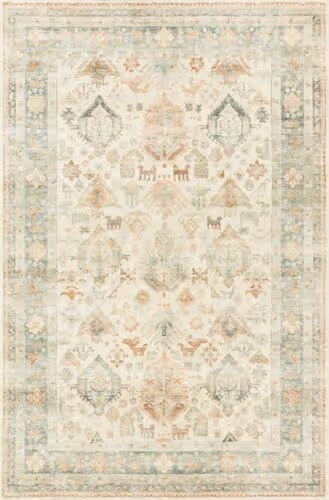 Loloi Rosette Beige Rug Product Image