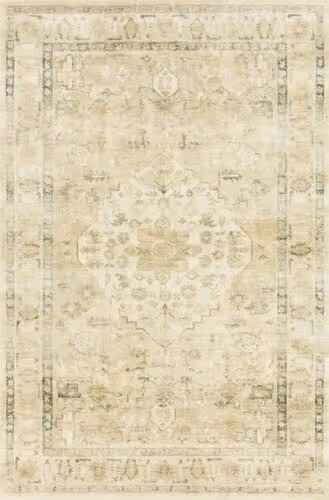 Loloi Rosette Beige Rug Product Image