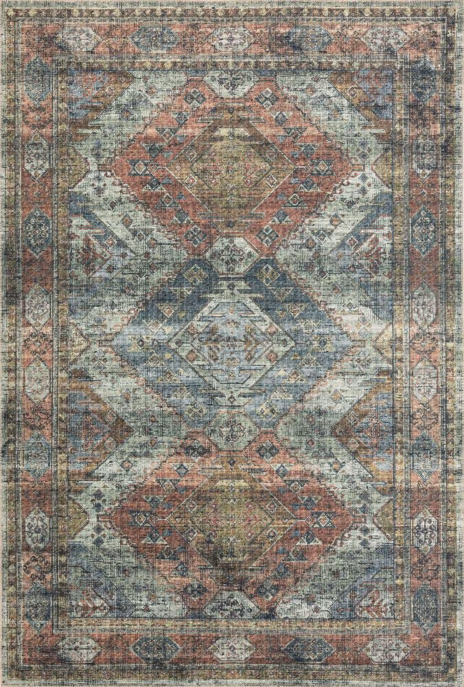 Loloi Skye Orange Rug Product Image