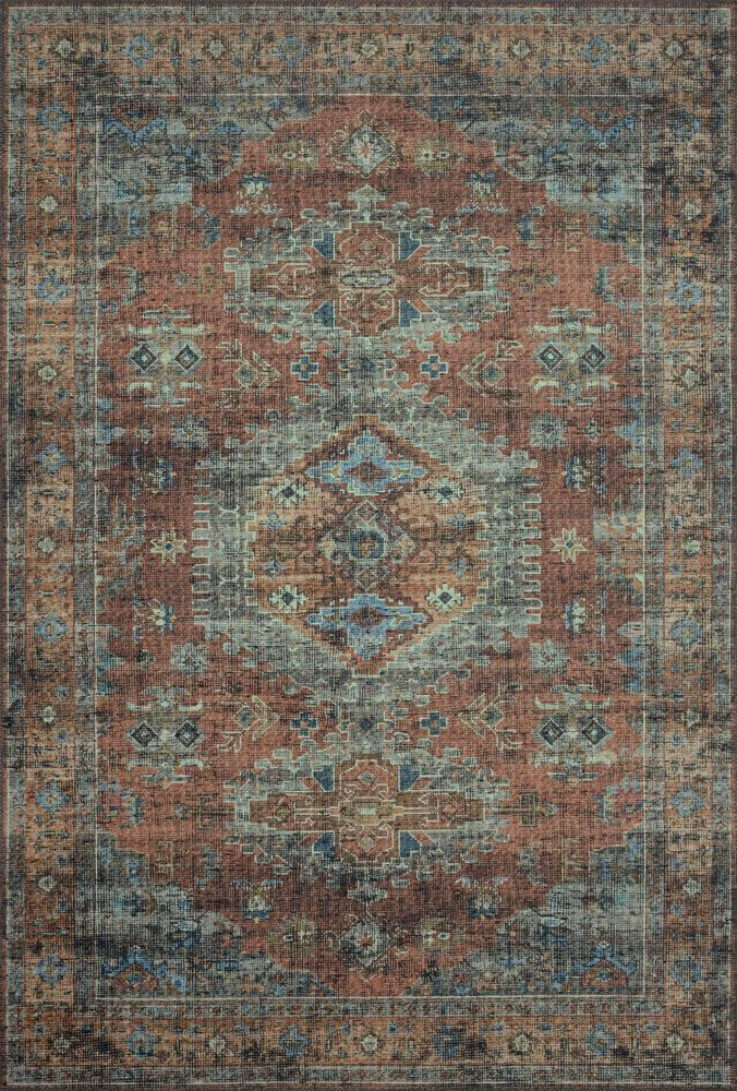 Loloi Skye Red Rug Product Image