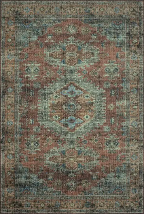 Loloi Skye Red Rug