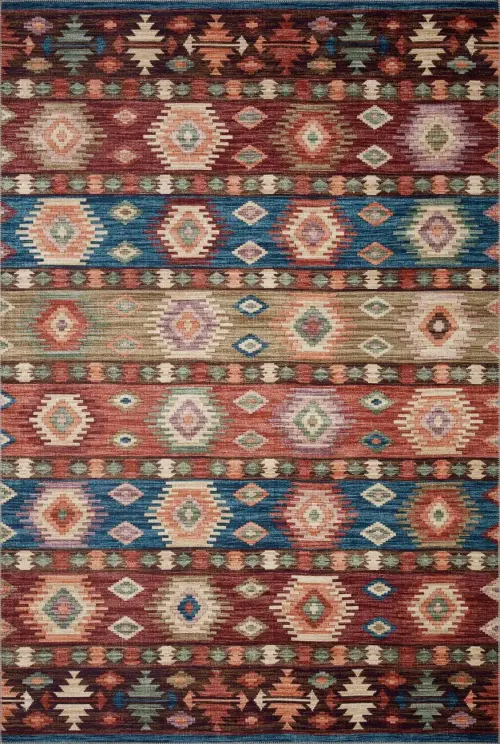 Loloi Zion Red Rug