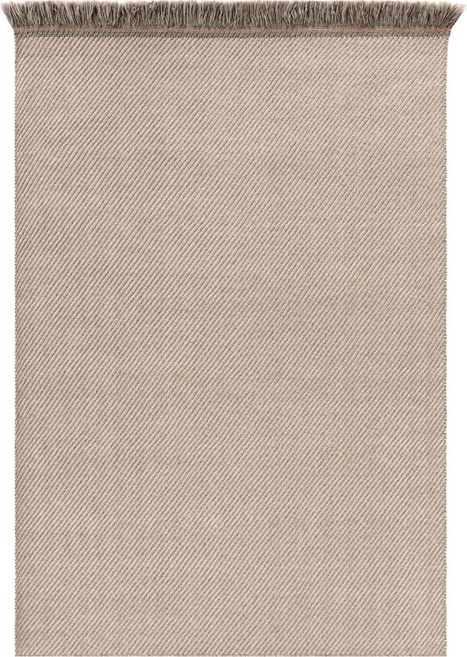 Gandia Blasco Orange Garden Layers Rug Diagonal