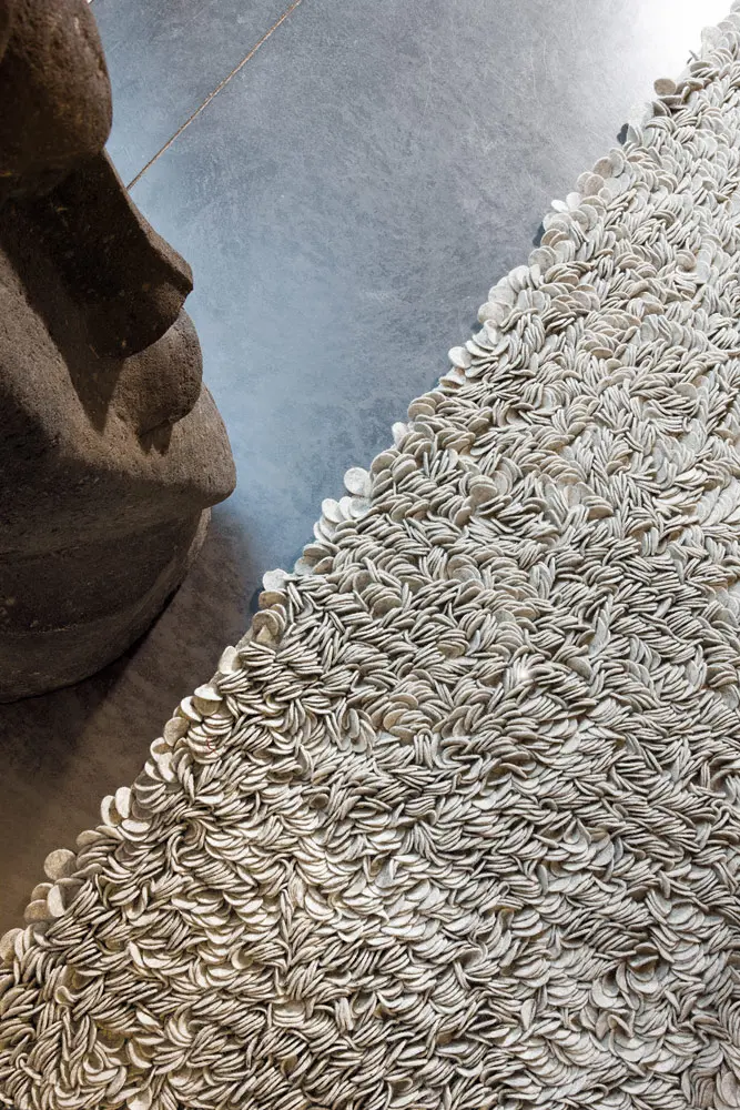 Ligne Pure Influence 169.001.910 Felt Shag Rug