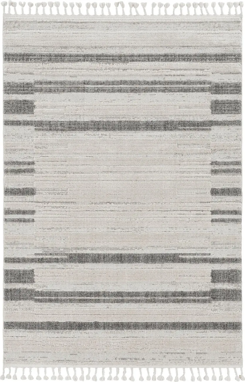 Kas Rugs Willow 1106 Gray Hand Woven Synthetic Rug