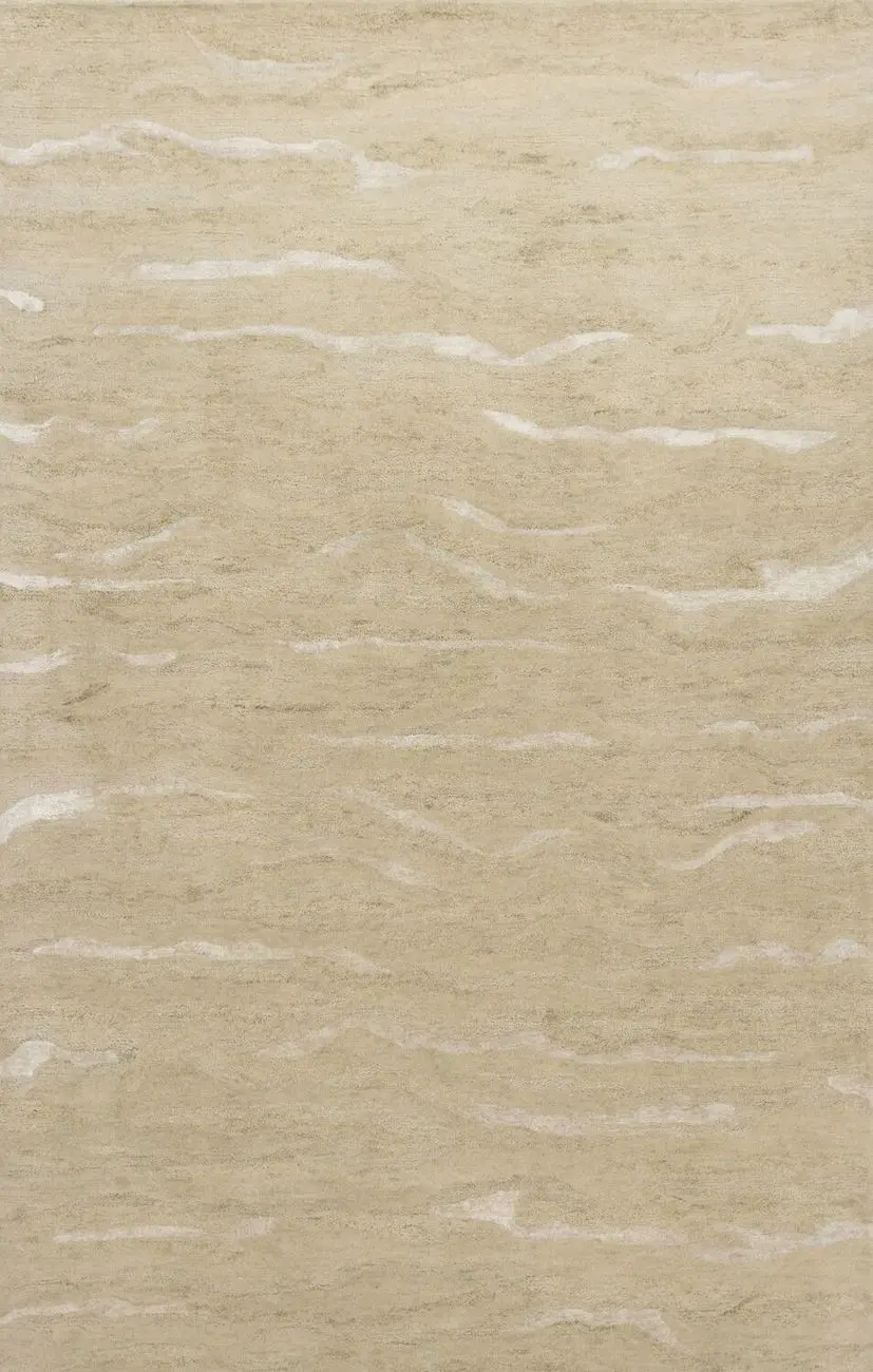 Kas Rugs Serenity 1250 Beige Hand Tufted Silk Rug