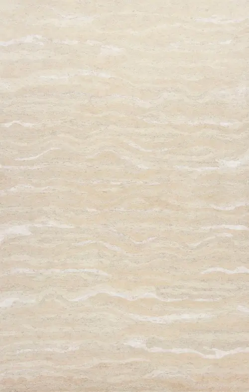Kas Rugs Serenity 1251 Beige Hand Tufted Silk Rug