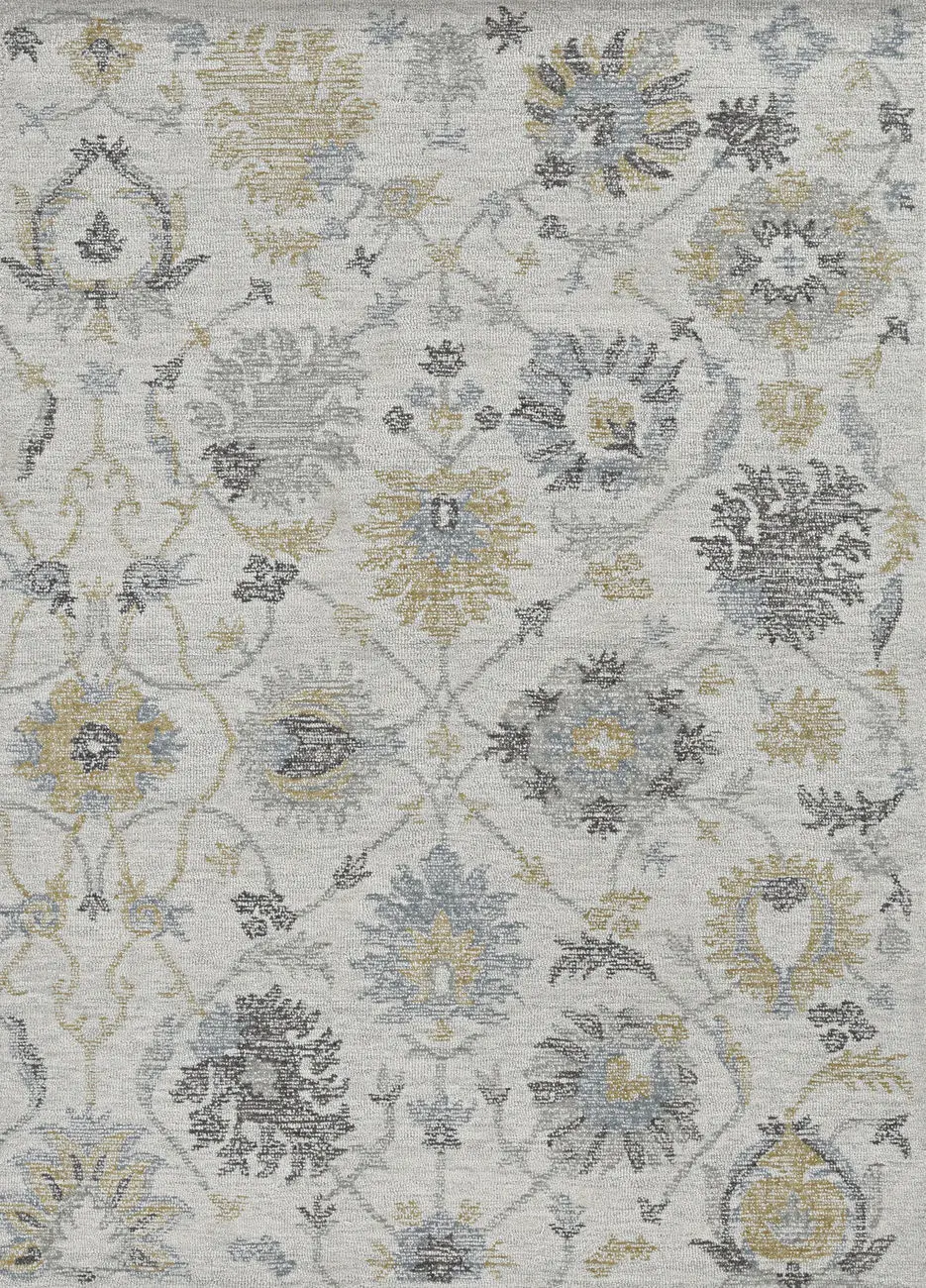 Kas Rugs Hudson 2461 Multi-Colored Hand Tufted Wool Rug