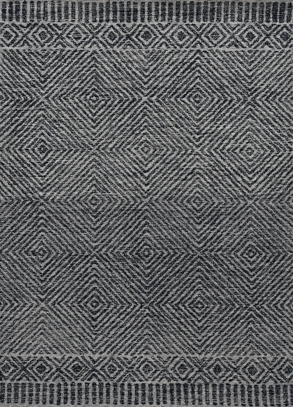 Kas Rugs Hudson 2463 Gray Hand Tufted Wool Rug