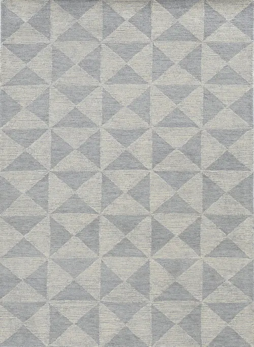 Kas Rugs Hudson 2464 Gray Hand Tufted Wool Rug