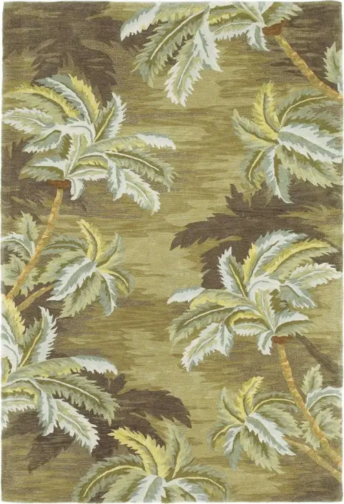 Kas Rugs Sparta 3102 Moss Floral Rug
