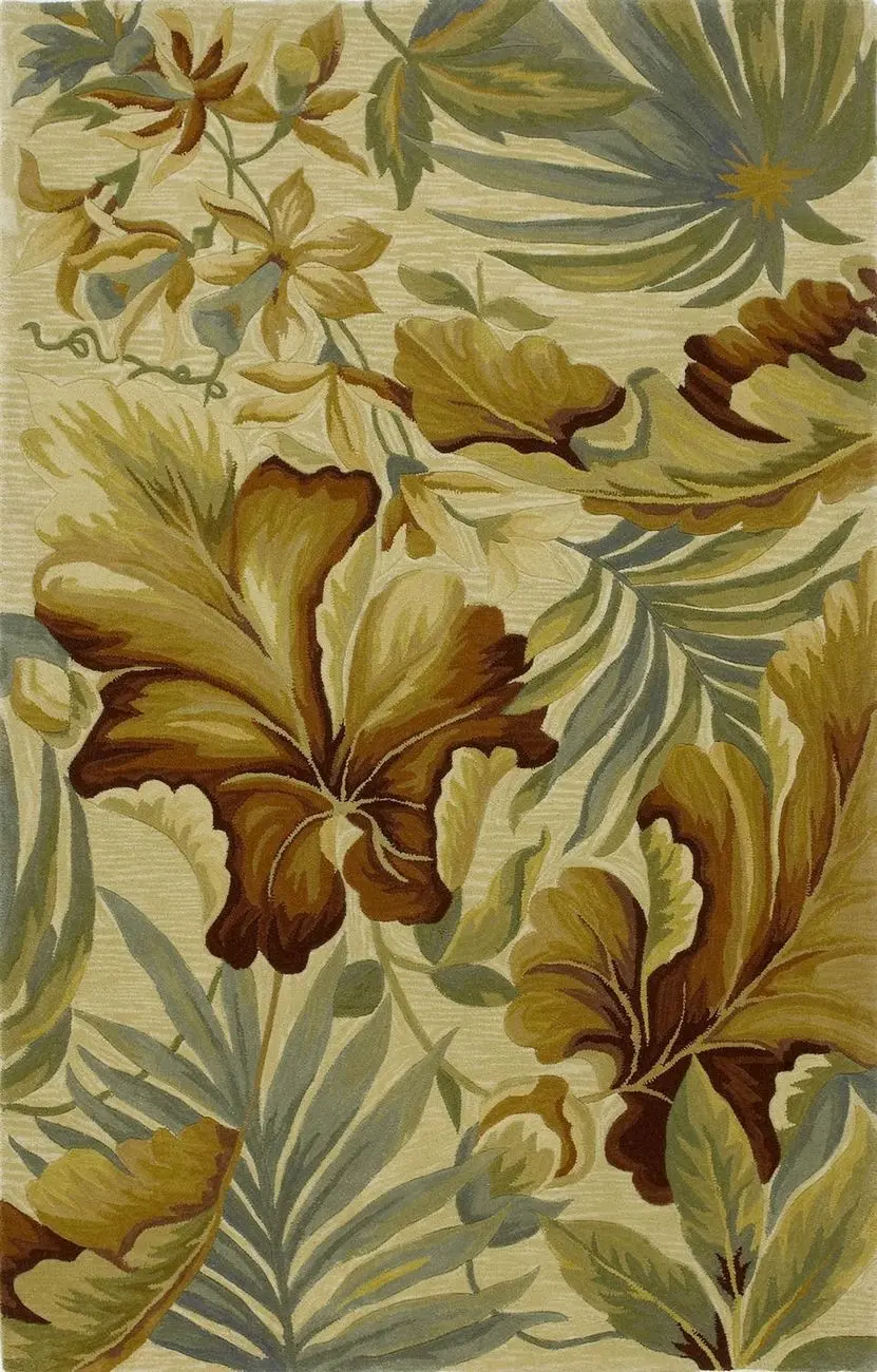 Kas Rugs Sparta 3130 Ivory Floral Rug