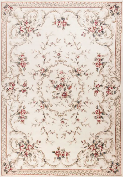 Kas Rugs Avalon 5606 Ivory Traditional Rug
