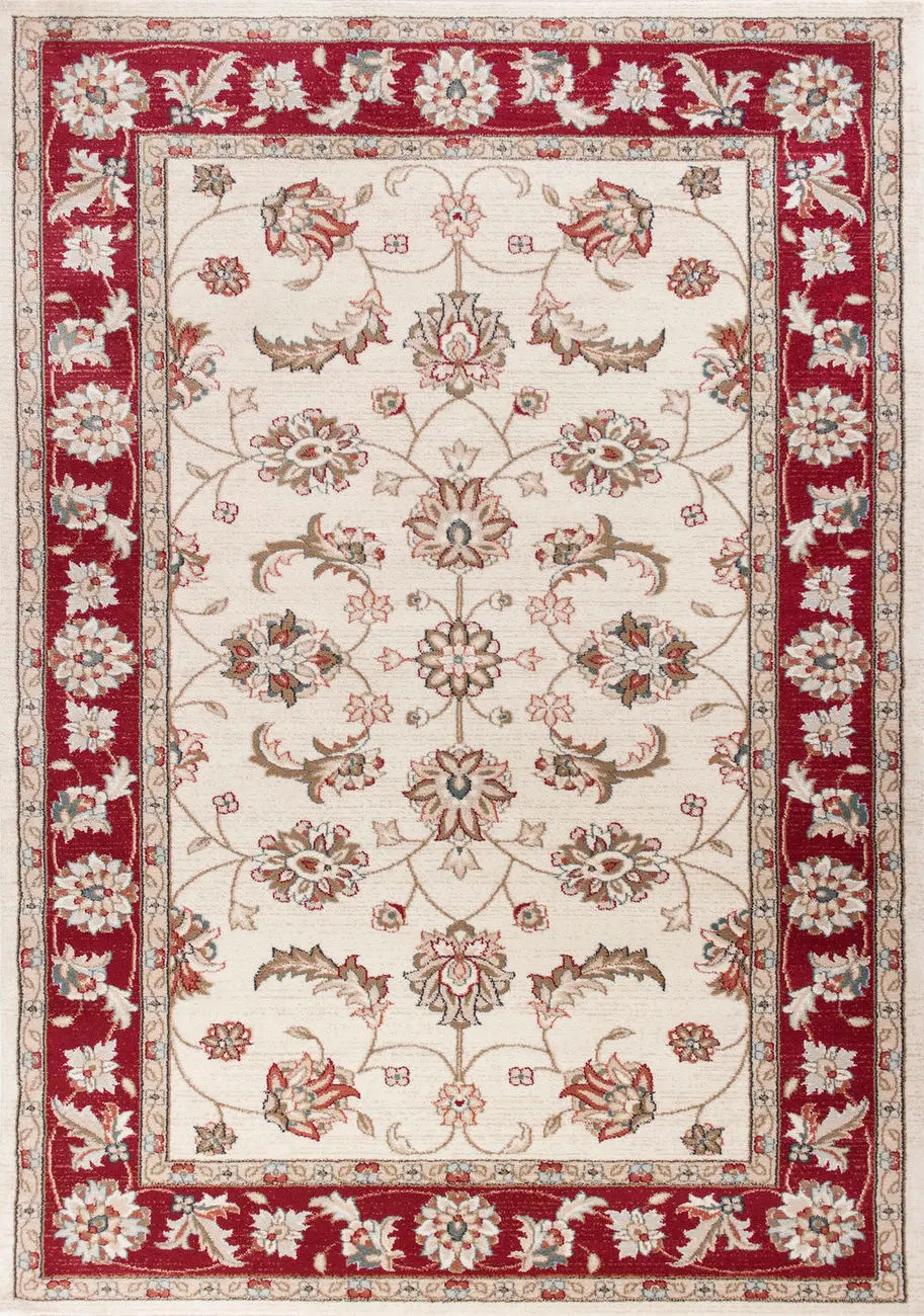 Kas Rugs Avalon 5613 Ivory/Red Traditional Rug