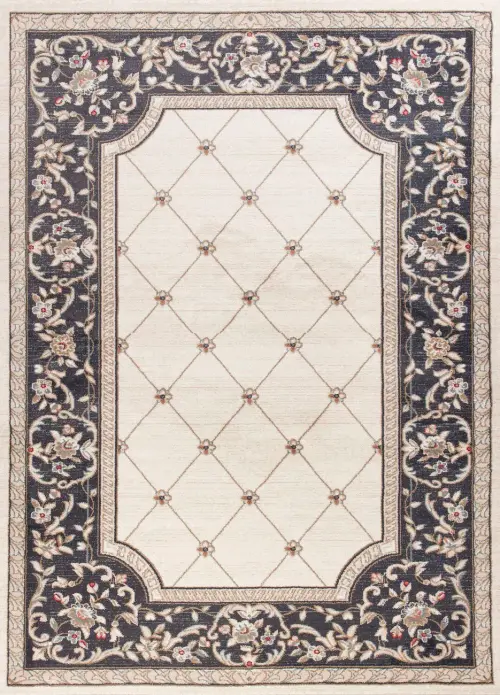 Kas Rugs Avalon 5614 Multi-Colored Power Loomed Synthetic Rug
