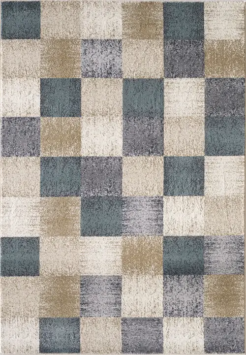 Kas Rugs Avalon 5617 Multi-Colored Power Loomed Synthetic Rug