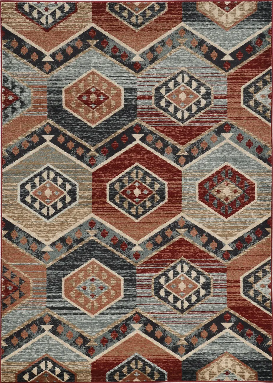 Kas Rugs Chester 5630 Multi-Colored Hand Woven Synthetic Rug