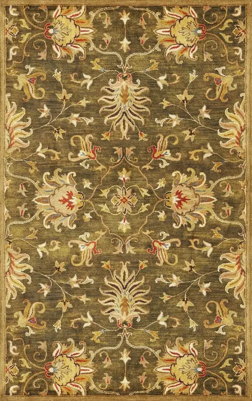 Kas Rugs Syriana 6010 Emerald Green Traditional Rug